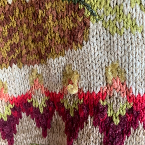 Heirloom collectibles Floral Knit Women's Sweater - Picture 14 of 16